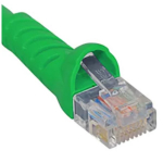CAT6 Molded Boot Patch Cord, 14' Green