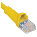 CAT6 Molded Boot Patch Cord, 14' Yellow
