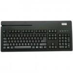 Keyboard with Reader, Versakey, Black, USB