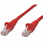 Network Cable, Cat5e, UTP 14 ft., Red