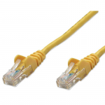 Network Cable, Cat5e, UTP 14 ft., Yellow