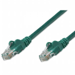 Network Cable, Cat5e, UTP 25 ft., Green