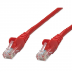 Network Cable, Cat5e, UTP 25 ft., Red