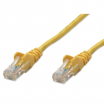 Network Cable, Cat5e, UTP 25 ft., Yellow