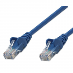 Network Cable, Cat5e, UTP 1.5 ft, Blue