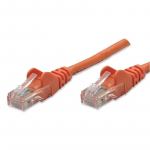Network Cable, Cat5e, UTP 25 ft., Orange