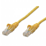 Network Cable, Cat5e, UTP, Yellow