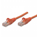 Network Cable, Cat5e, UTP1.5 ft., Orange
