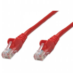 Network Cable, Cat6, UTP 25 ft., Red
