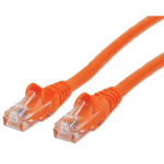 Network Cable, Cat6, UTP 3 ft., Orange