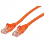 Network Cable, Cat6, UTP 5 ft., Orange_noscript