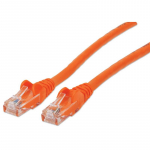 Network Cable, Cat6, UTP 25 ft., Orange