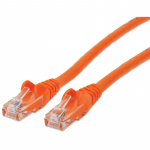 Network Cable, Cat6, UTP 100 ft., Orange
