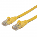 Network Cable, Cat6, UTP 25 ft., Yellow