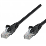 Network Cable, Cat5e, UTP 1.5 ft., Black