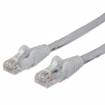 Network Cable, Cat5e, UTP 1 ft., Grey