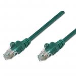 Network Cable, Cat5e, UTP 0.5 ft., Green