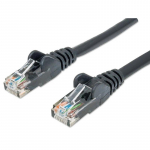 Network Cable, Cat6, UTP 0.5 ft., Black