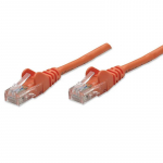 Network Cable, Cat5e, UTP 1 ft., Orange