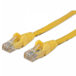 Network Cable, Cat5e, UTP 1 ft., Yellow