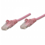Network Cable, Cat6, UTP 10 ft., Pink