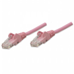 Network Cable, Cat6, UTP 25 ft, Pink