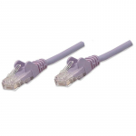 Network Cable, Cat6, UTP 1.5 ft., Purple