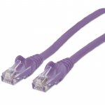 Network Cable, Cat6, UTP 14 ft., Purple