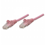 Network Cable, Cat5e, UTP 100 ft., Pink