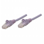 Network Cable, Cat5e, UTP 1.5 ft., Purple