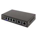 6-Port Fast Ethernet Switch with 4 PoE Ports