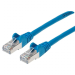 Cat6a S/FTP Patch Cable, 3 ft., Blue