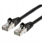 Cat6a S/FTP Patch Cable, 3 ft., Black