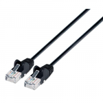 Cat6 UTP Slim Network Patch Cable, 1.5 ft, Black
