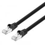 Cat8.1 S/FTP Network Patch Cable, 1 ft., Black