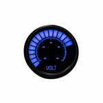 LED Analog Bargraph Voltmeter 12-16 Volt, Blue