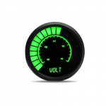 LED Analog Bargraph Voltmeter 12-16 Volt, Green