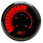 LED Analog Bargraph Voltmeter 12-16 Volt, Red_noscript