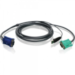 10" USB/VGA Bonded KVM Cable_noscript