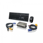 2-Port Dual Platform KVMP Switch, Keyboard, Mouse