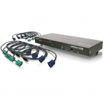 8-Port USB PS/2 Combo KVMP Switch, USB KVM Cables_noscript