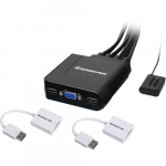 2-Port USB Cable KVM Switch, DisplayPort Adapters_noscript