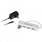 USB 3.0 4-Port Hub, Power Adapter
