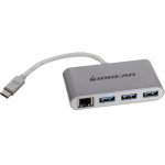 Gigalinq USB Type-C To USB Type-A Hub, Ethernet