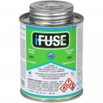 I-FUSE PVC Cement Gray, 1/2 Pint