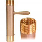 1-1/2" Brass Quick Coupling Key
