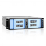 3U Compact Stylish Rackmount Chassis, Blue_noscript