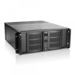 4U Compact Stylish Rackmount Chassis, Black_noscript