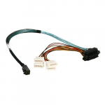 12 Gb/s HD miniSAS SFF-8643 to 4x Cable