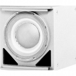 Compact High Power Single 12" Subwoofer, White